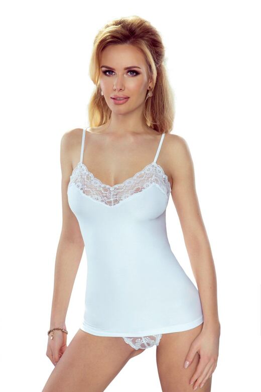 TOP damski Luna biały M