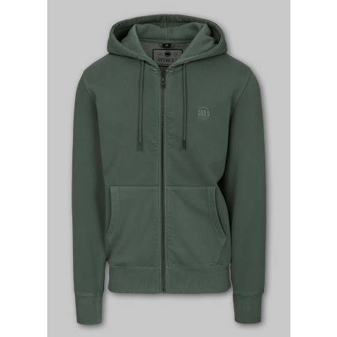 Pit Bull Bluza Z Kapturem Rozpinana Lancaster 2 Sage Green
