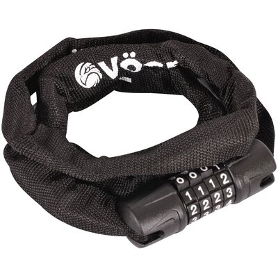 Zapięcie rowerowe VÖGEL VZP-42431BC Łańcuch Czarny