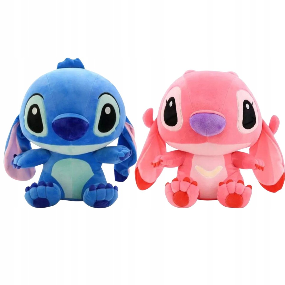 Zestaw LILO I STICH NIEBIESKI MASKOTKA PRZYTULANKA PLUSZAK ZABAWKA MIŚ 25cm