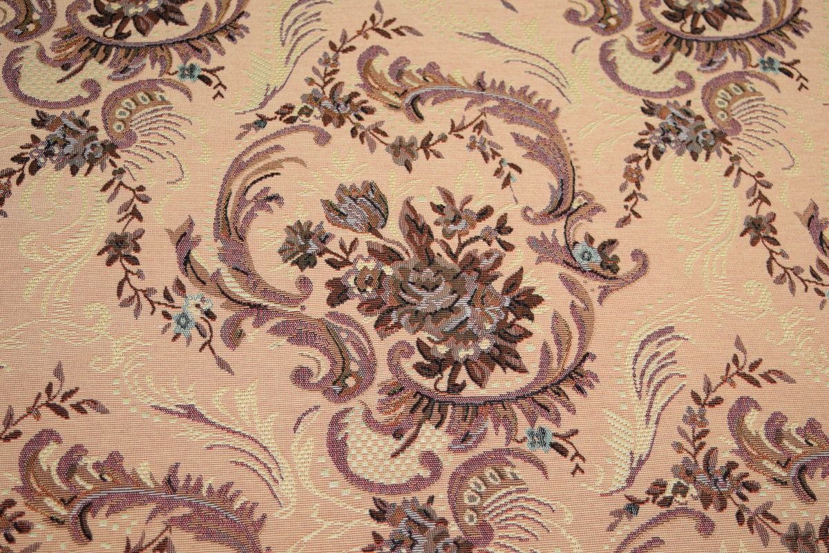 MEDALION MATERIAŁ ŻAKARDOWY TKANINA KOLOR 190603