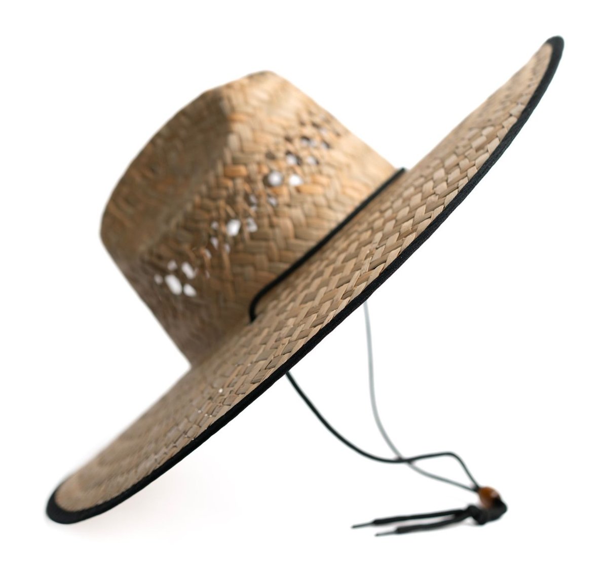 Kapelusz Męski Damski Plażowy Słomkowy Duże Rondo Kowbojski Fedora Na Lato