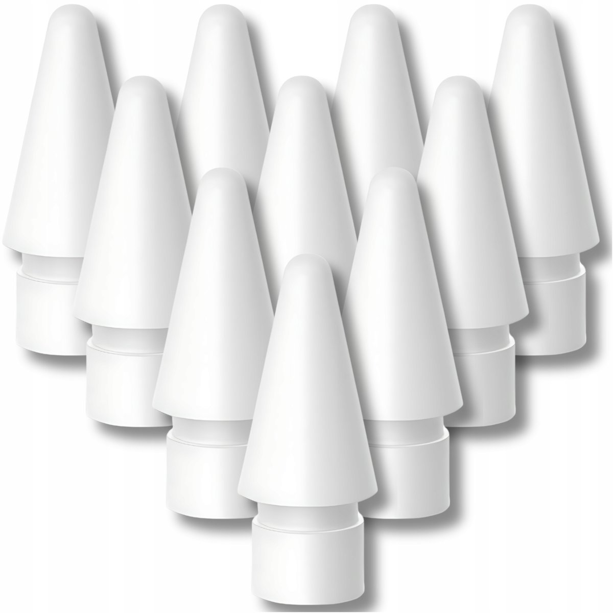 10X Końcówka Do Rysika Do Apple Pencil Pen Ipad Air Pro Mini Stylus 1/2 Gen