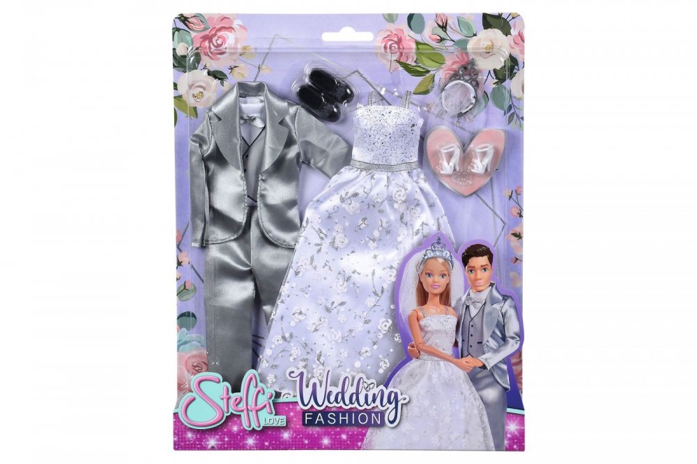 teffi Love Wedding Fashion, romantyczna suknia ślubna i garnitur ślubny