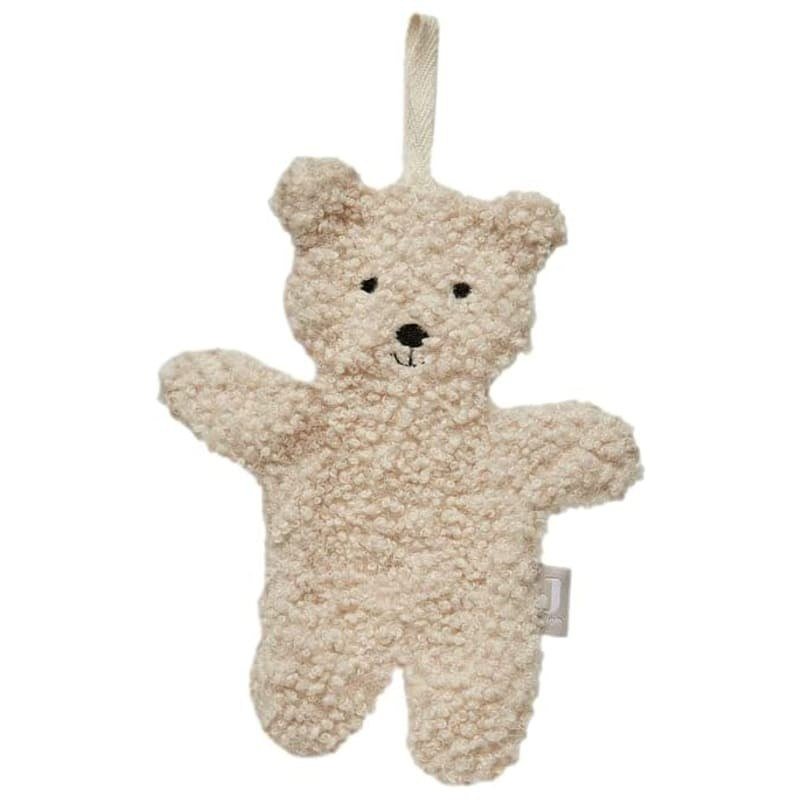 Jollein przytulanka dou dou z zawieszkÄ… na smoczek MiĹ› TEDDY BEAR Naturel