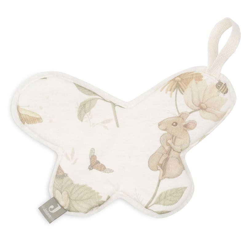 Jollein przytulanka dou dou z zawieszkÄ… na smoczek Motylek DREAMY MOUSE