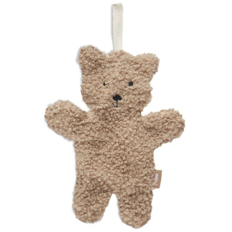 Jollein przytulanka dou dou z zawieszkÄ… na smoczek MiĹ› TEDDY BEAR Biscuit