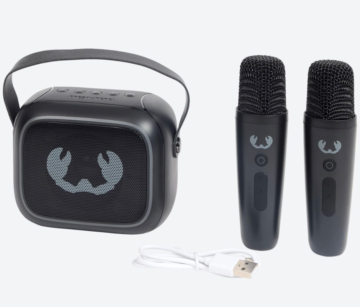 Głośnik przenośny Fresh 'n Rebel Czarny 5W KARAOKE SET