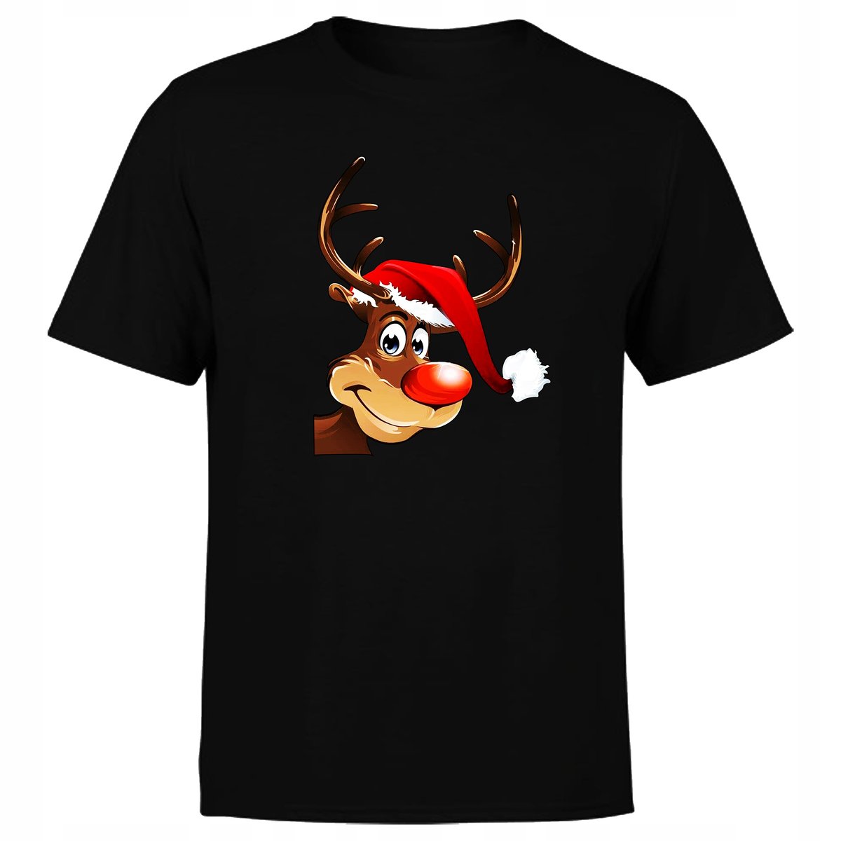KOSZULKA MĘSKA NA ŚWIĘTA RENIFER BOŻE NARODZENIE PREZENT XL