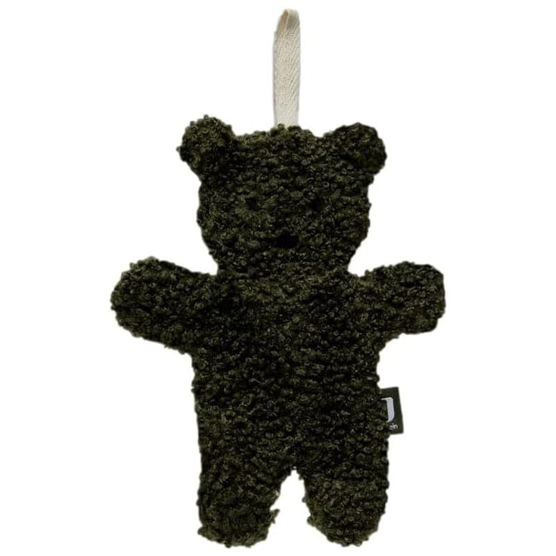 Jollein przytulanka dou dou z zawieszkÄ… na smoczek MiĹ› TEDDY BEAR Leaf Green