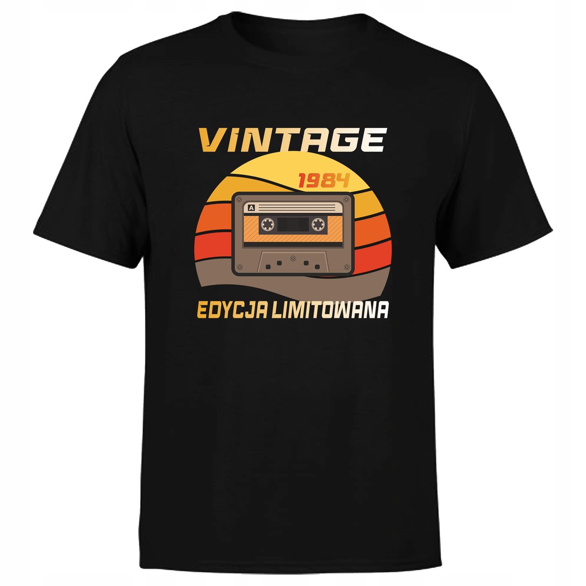 Koszulka męska z nadrukiem na 40 URODZINY VINTAGE EDYCJA LIMITOWANA 5XL