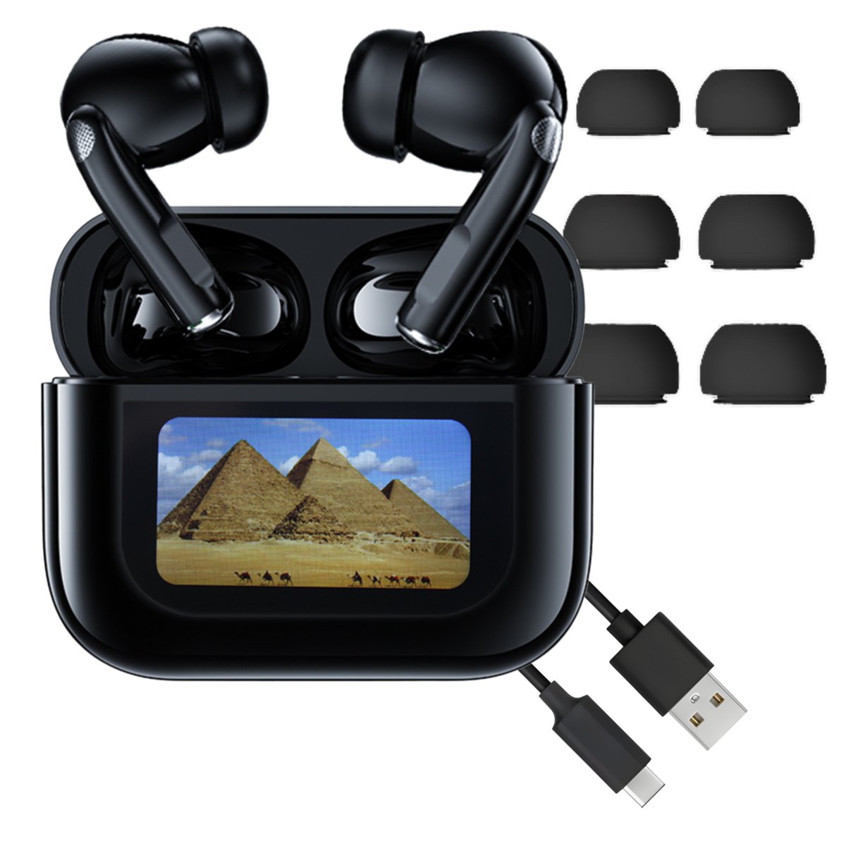 Devill TWS Tune Buds PRO ANC Black