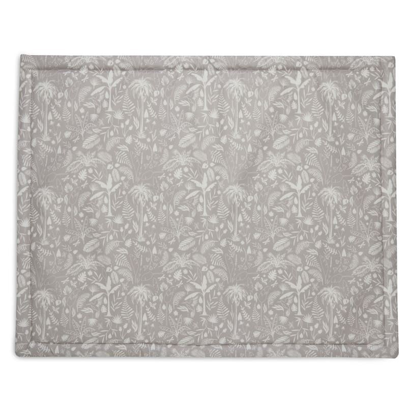 Jollein mata niemowlÄ™ca do zabawy wodoodporna 95x75 cm DĹĽungla BOTANICAL Nougat