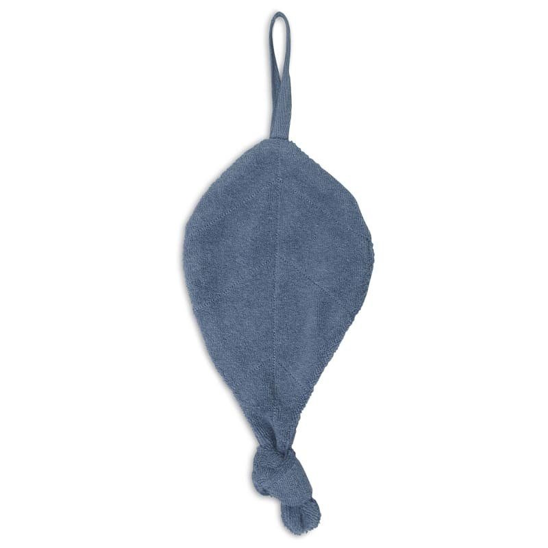 Jollein przytulanka dou dou z zawieszkÄ… na smoczek Listek LEAF Jeans Blue