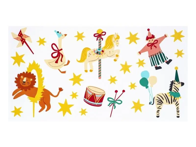 Tatuaże Cyrk 24szt - PartyDeco