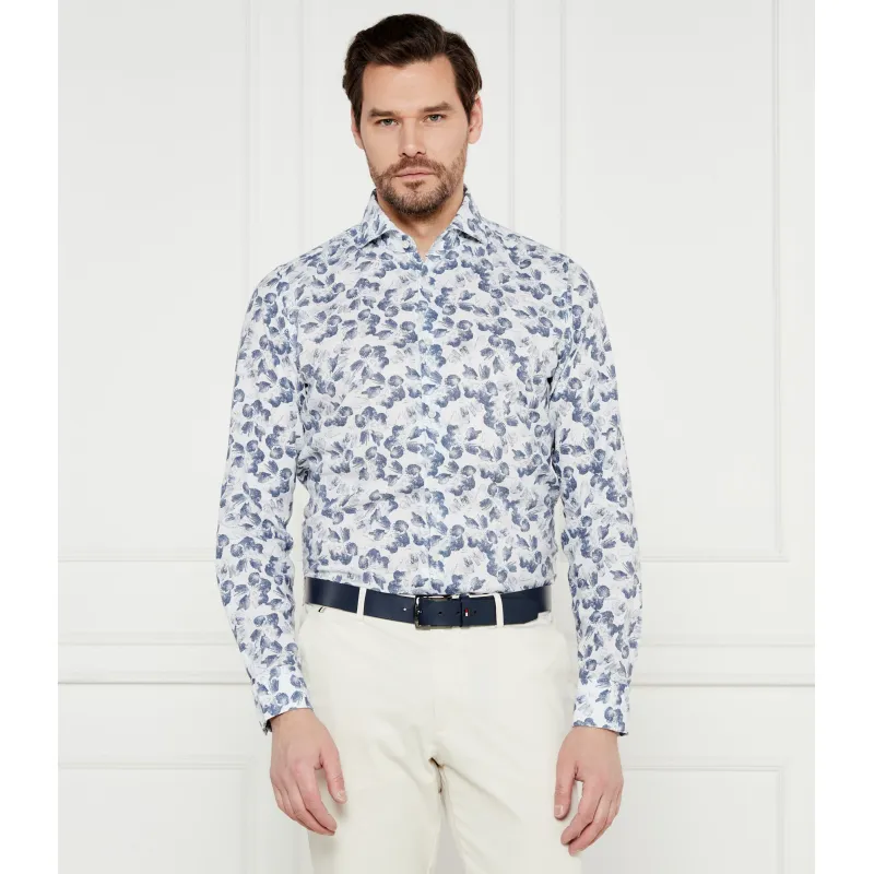 Joop! Lniana koszula Pai-W Slim Fit