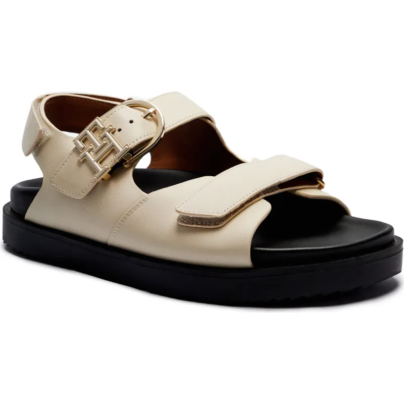 Tommy Hilfiger Skórzane sandały SPORTY