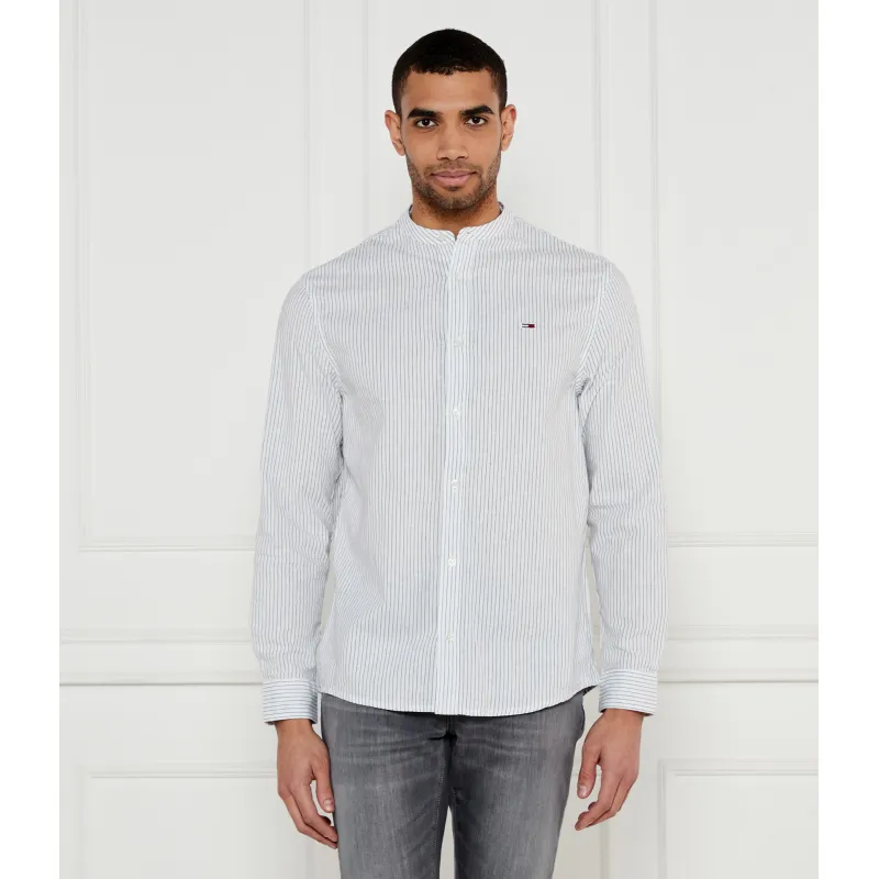 Tommy Jeans Koszula | Regular Fit | z dodatkiem lnu