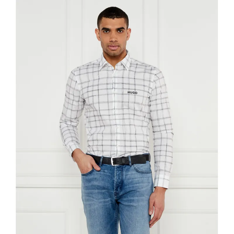 HUGO Koszula Ermo | Slim Fit