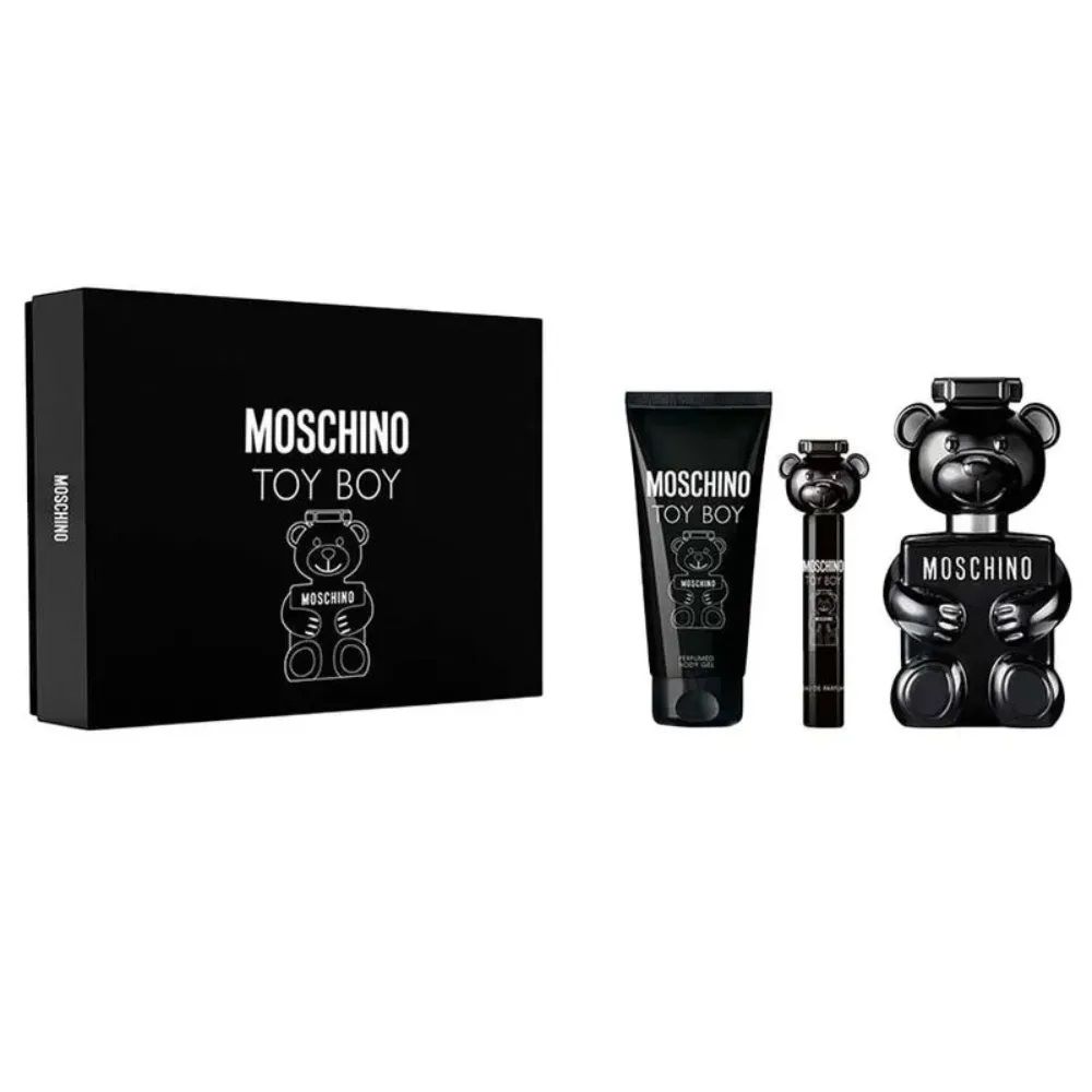 SET MOSCHINO Toy Boy EDP spray 100ml + SHOWER GEL 100ml + EDP spray 10ml