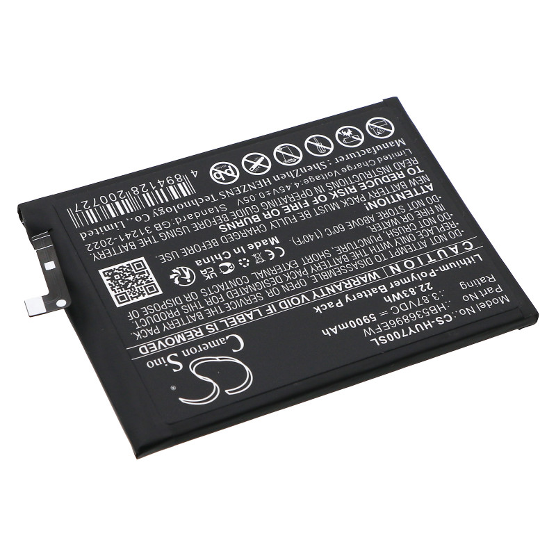 Huawei MGA-AL00 / HB536896EFW 5900mAh 22.83Wh Li-Polymer 3.87V (Cameron Sino)