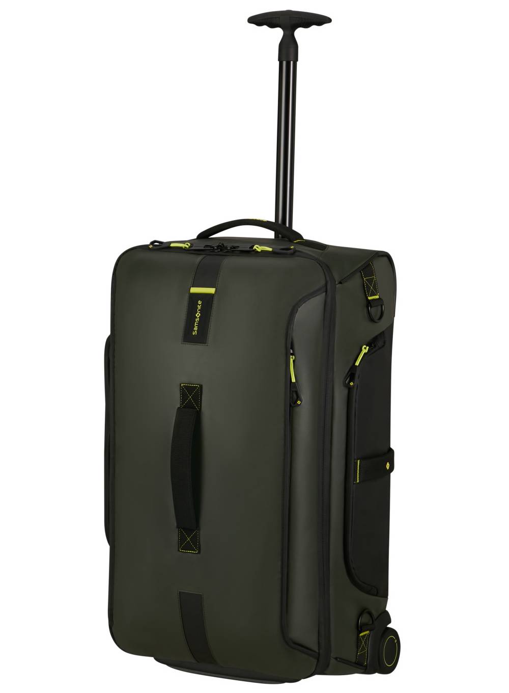 Średnia torba podróżna na kółkach Samsonite Paradiver Light Duffle - jungle green
