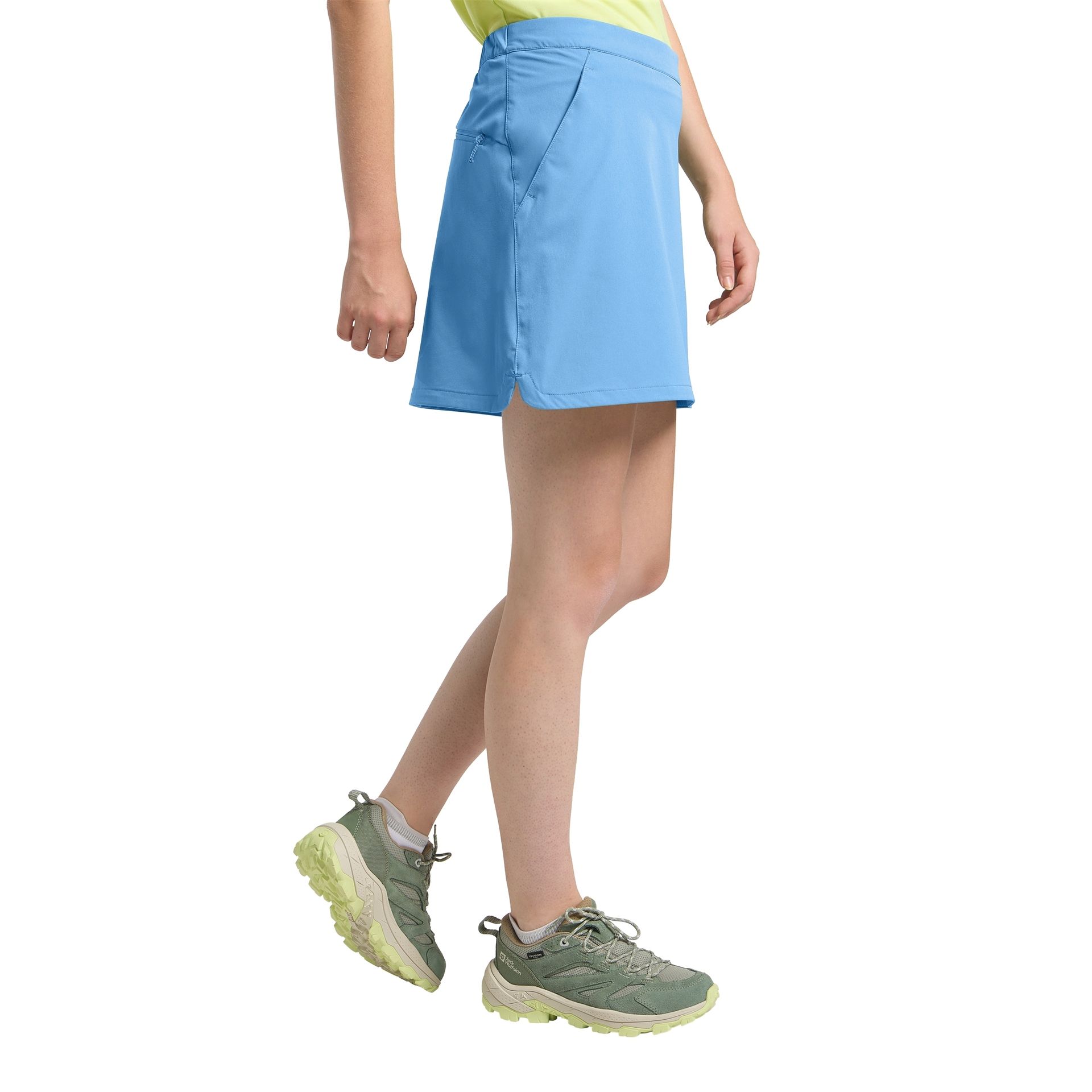 Damskie spódnico-spodenki Jack Wolfskin HIKING ALPINE SKORT W mid blue - 34