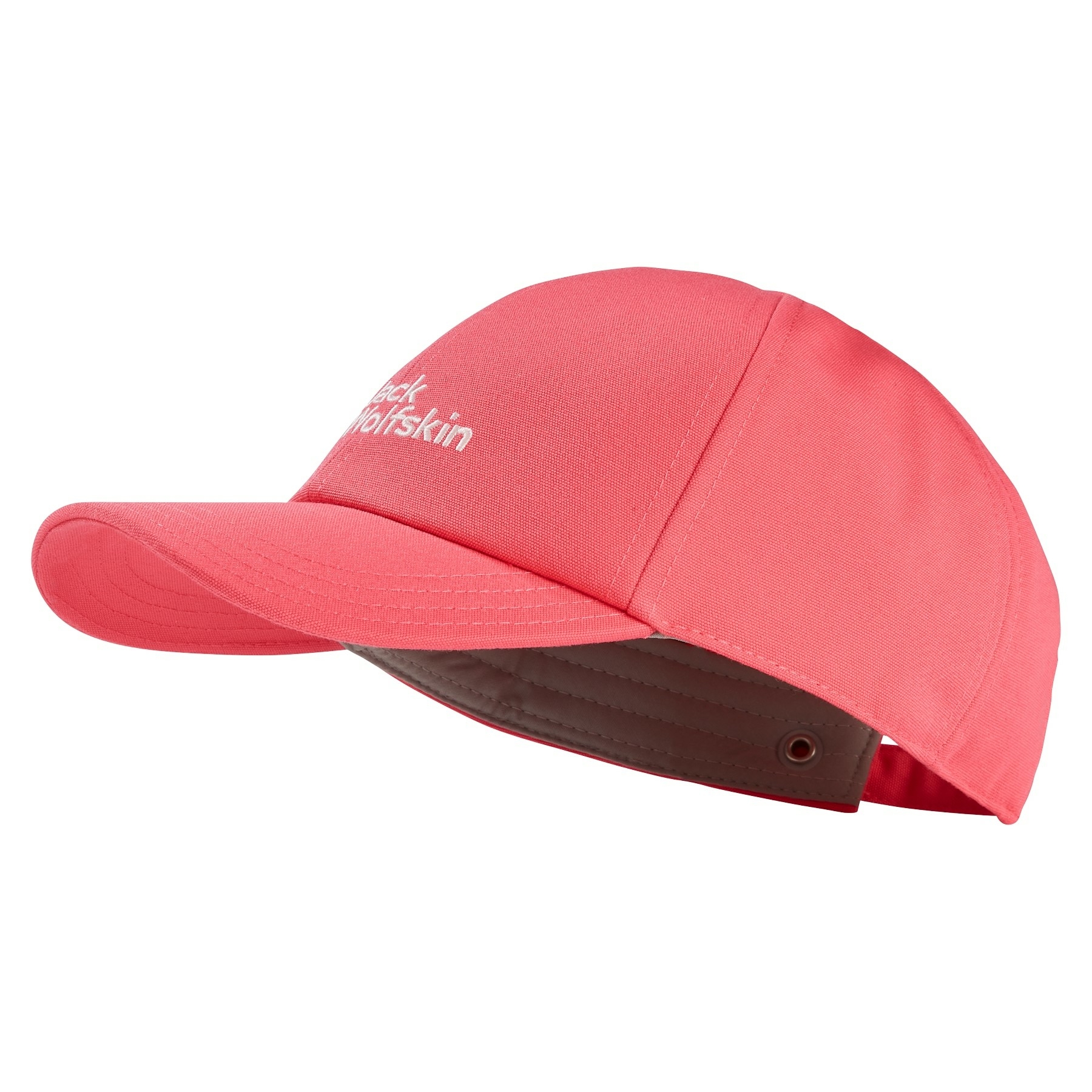Dziecięca czapka z daszkiem Jack Wolfskin BASEBALL CAP K sunset coral - ONE SIZE