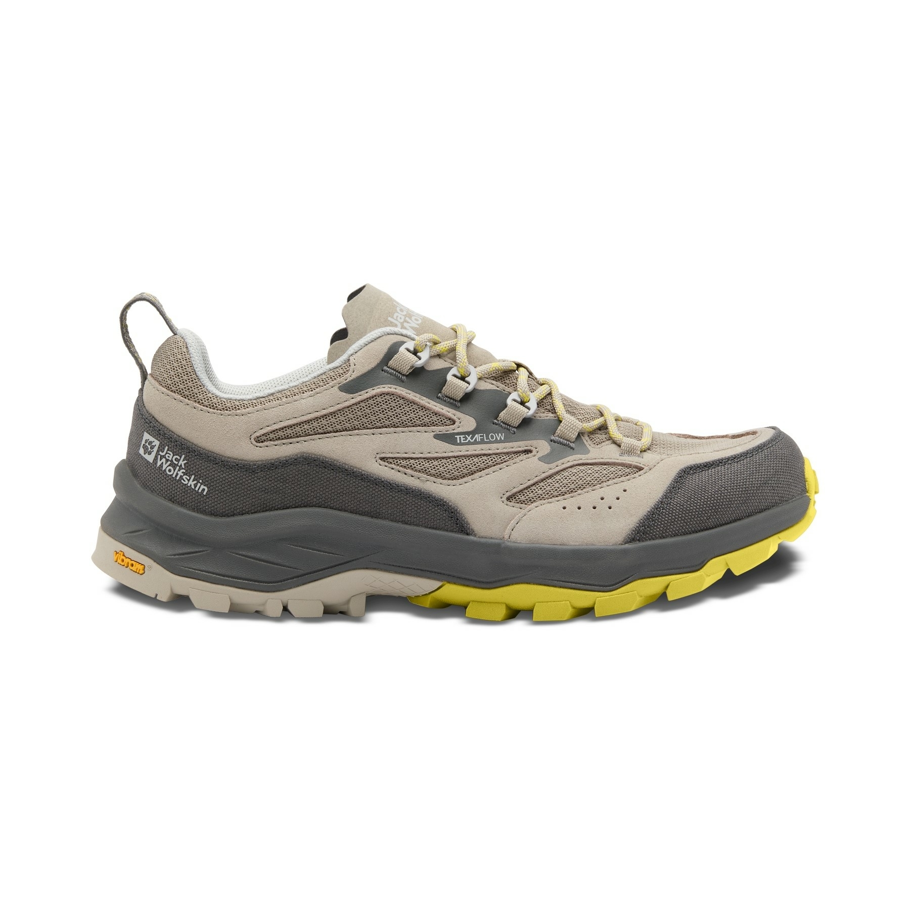 Meskie buty na lato Jack Wolsfkin CYROX VENT LOW M chartreuse - 41