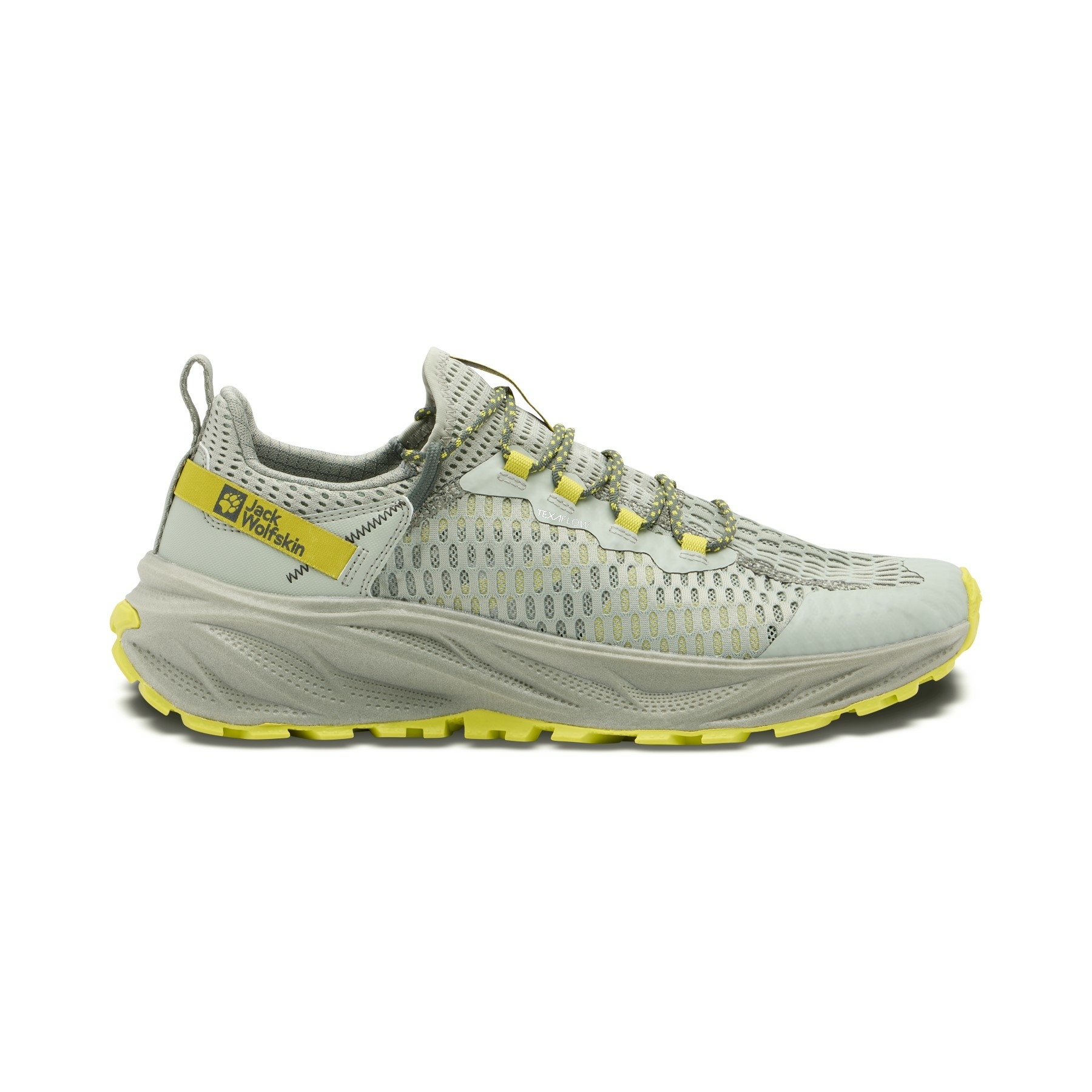 Męskie buty turystyczne na lato Jack Wolfskin PRELIGHT SWIFT VENT LOW M chartreuse - 39,5