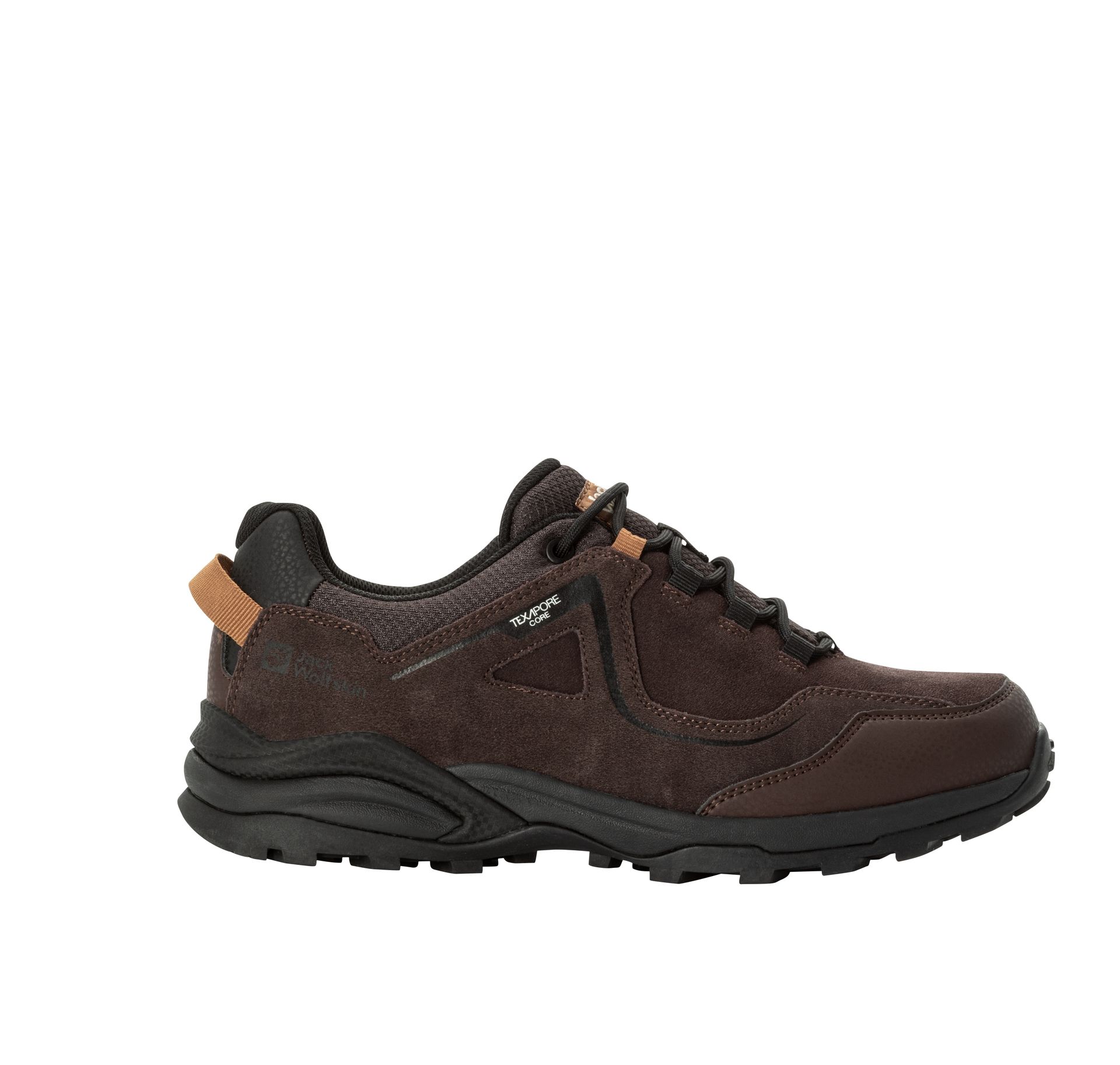 Męskie buty na wędrówki Jack Wolfskin SUNSET HIKE TEXAPORE LOW M dark oak - 39,5