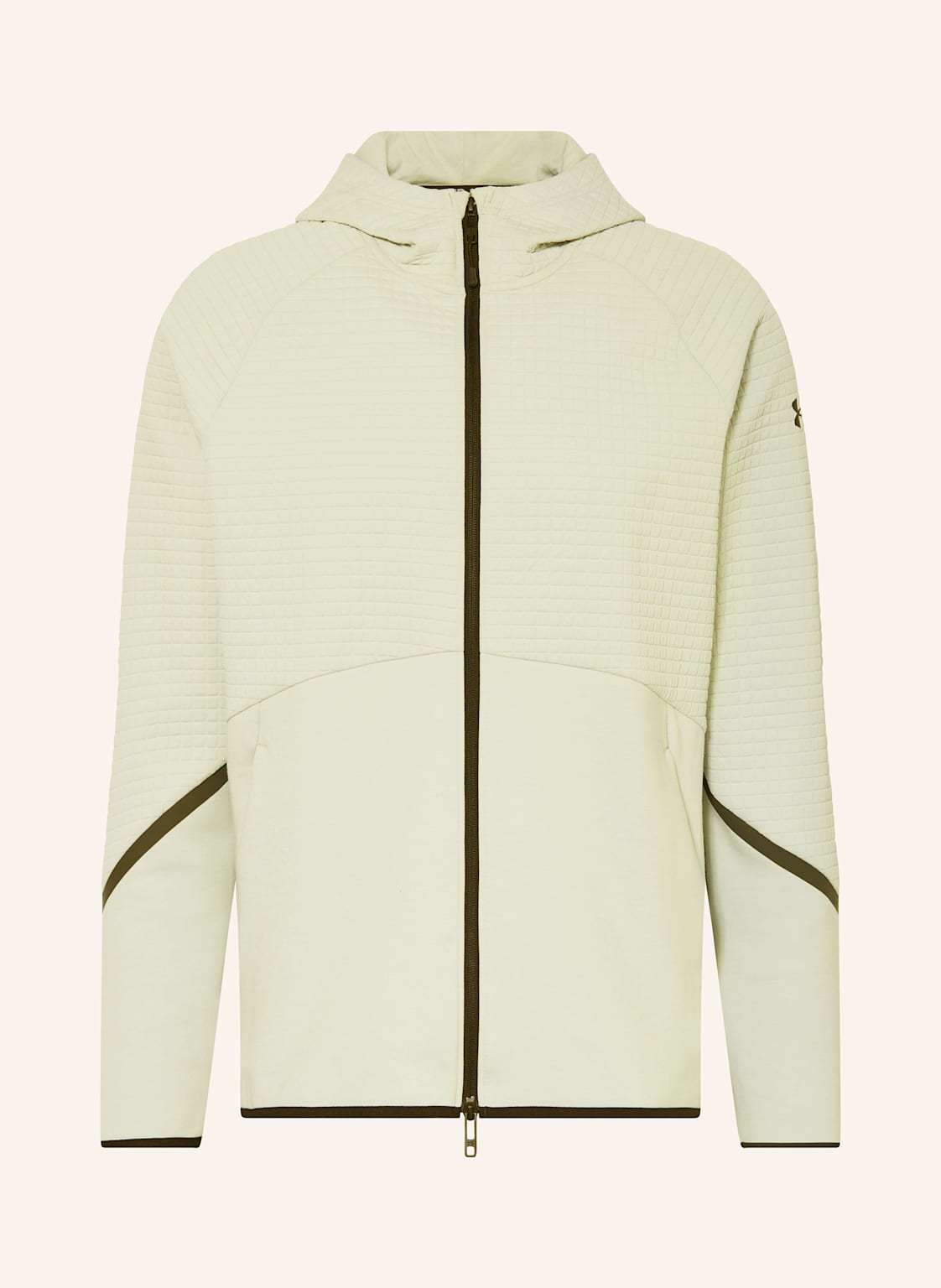 Under Armour Bluza Z Kapturem Unstoppable Grid gruen