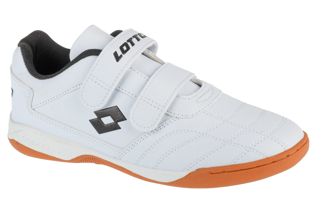 Lotto Pacer T 2600110T-1011, dla chłopca, buty halowe - halówki, Biały