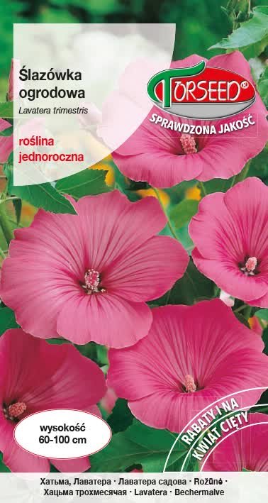 Nasiona Ślazówka ogrodowa różowa - Torseed