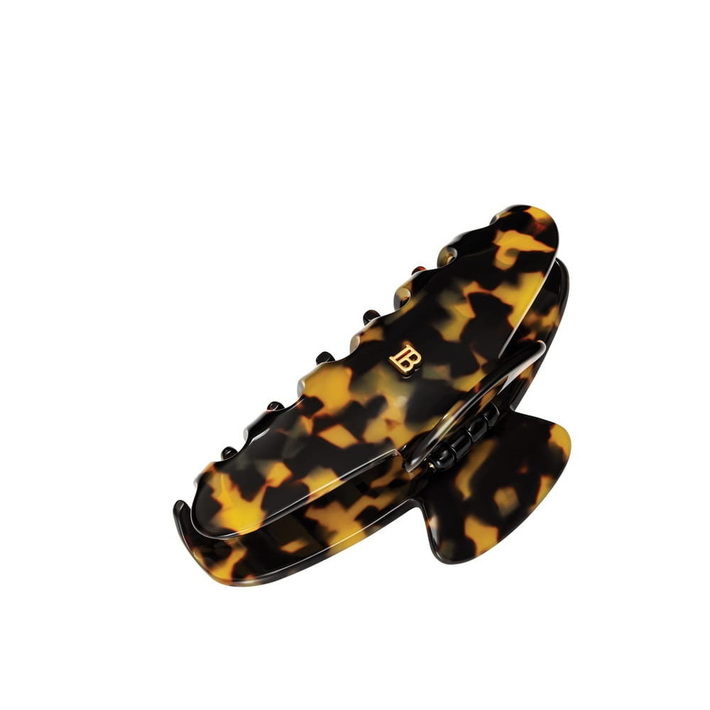 Balmain - Klamerka do włosów L Skorupa Żółwia duża 11 cm x 4,5 cm