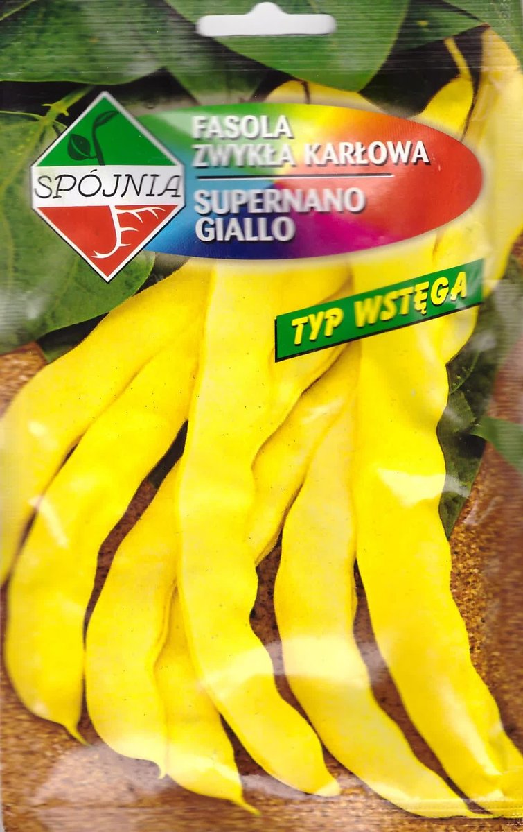 Fasola Supernano Giallo zwykła karłowa nasiona 30g Spójnia