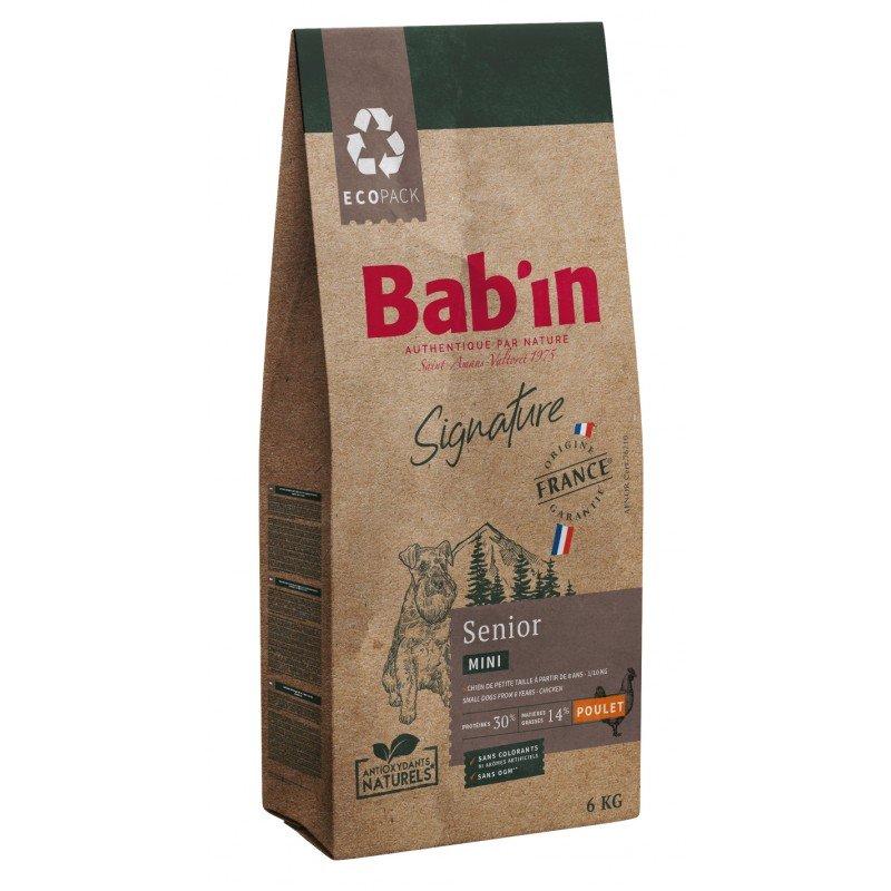 Bab'in Signature Mini Senior dla psów małych ras 6 bkg / Bab'in