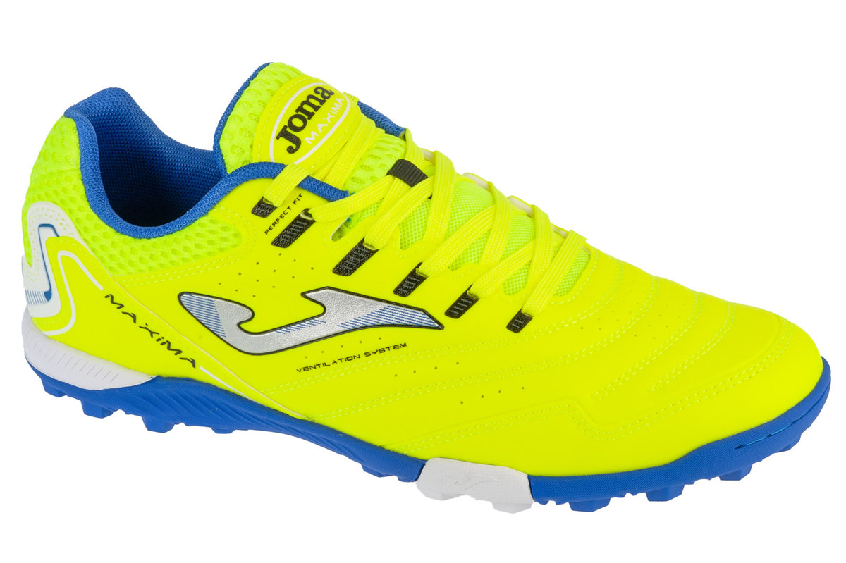 Joma Maxima 2509 TF MAXS2509TF, Męskie, buty piłkarskie - turfy, Żółty