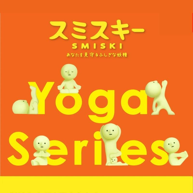 Sonny Angel - SMISKI Mini laleczka świecąca w ciemności - Yoga