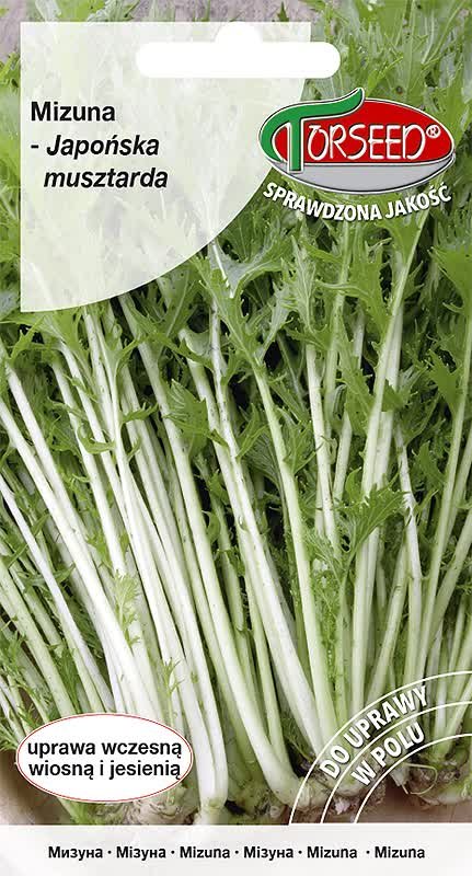 Nasiona Mizuna zielona 2g - Torseed