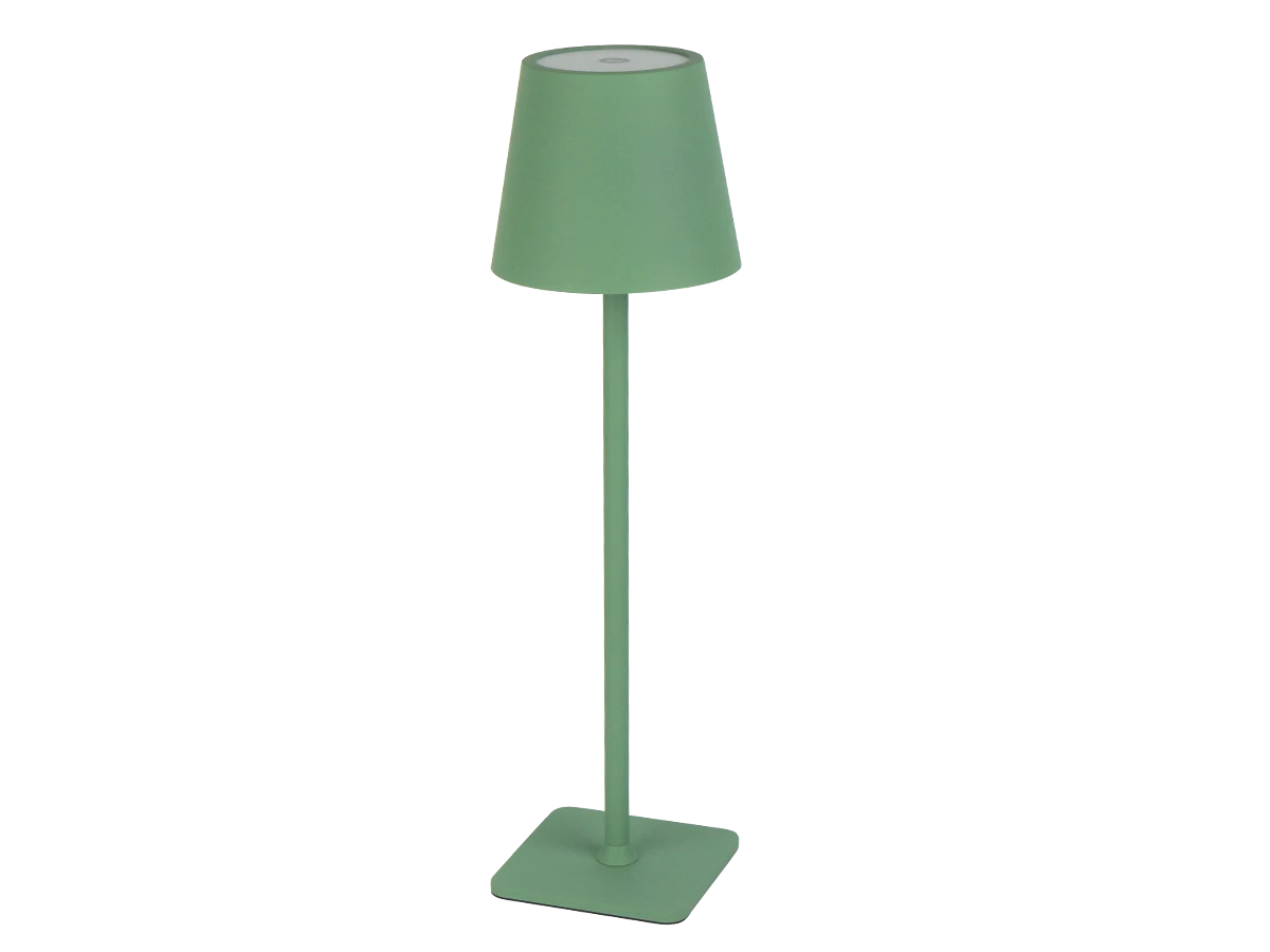 Lampa stołowa 3.5W 400lm CCT LED LINE TAZA 2x2000mAh zielona