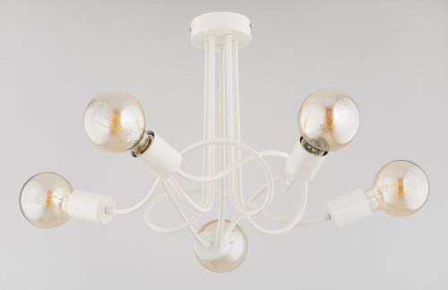 Wingo Cream lampa sufitowa 5xE27 krem 63306