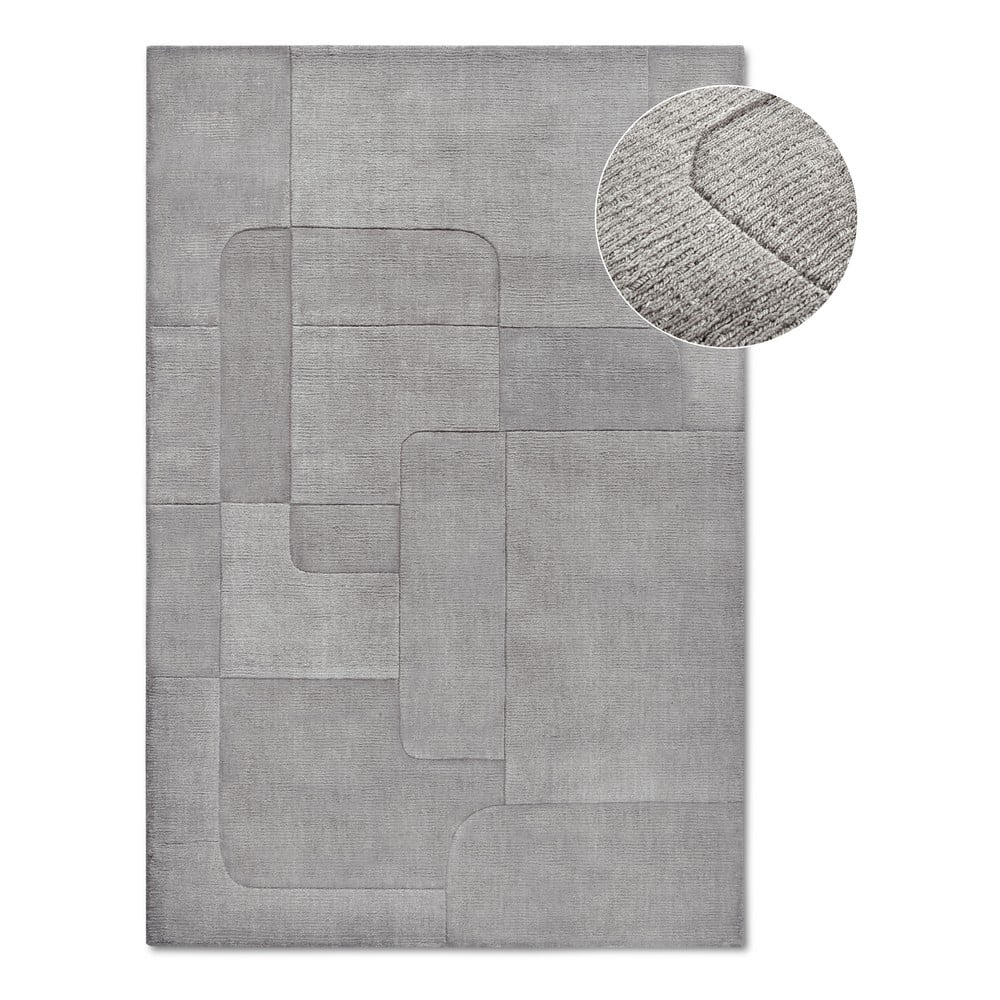 Szary wełniany dywan tkany ręcznie 160x230 cm Charlotte – Villeroy&Boch