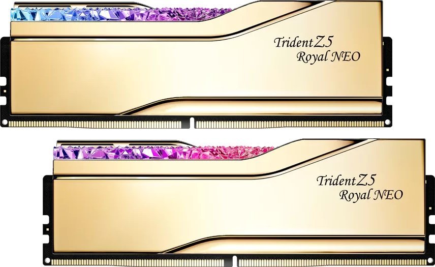 G.Skill Trident Z5 Royal Neo, DDR5, 32 GB, 6400MHz, CL30 F5-6400J3039G16GX2-TR5NG