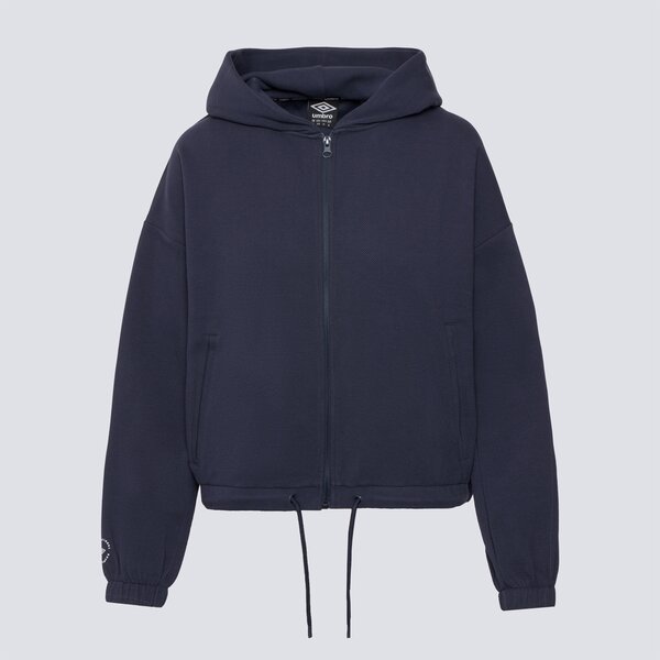 UMBRO BLUZA ROZPINANA Z KAPTUREM LOGO ZIPP