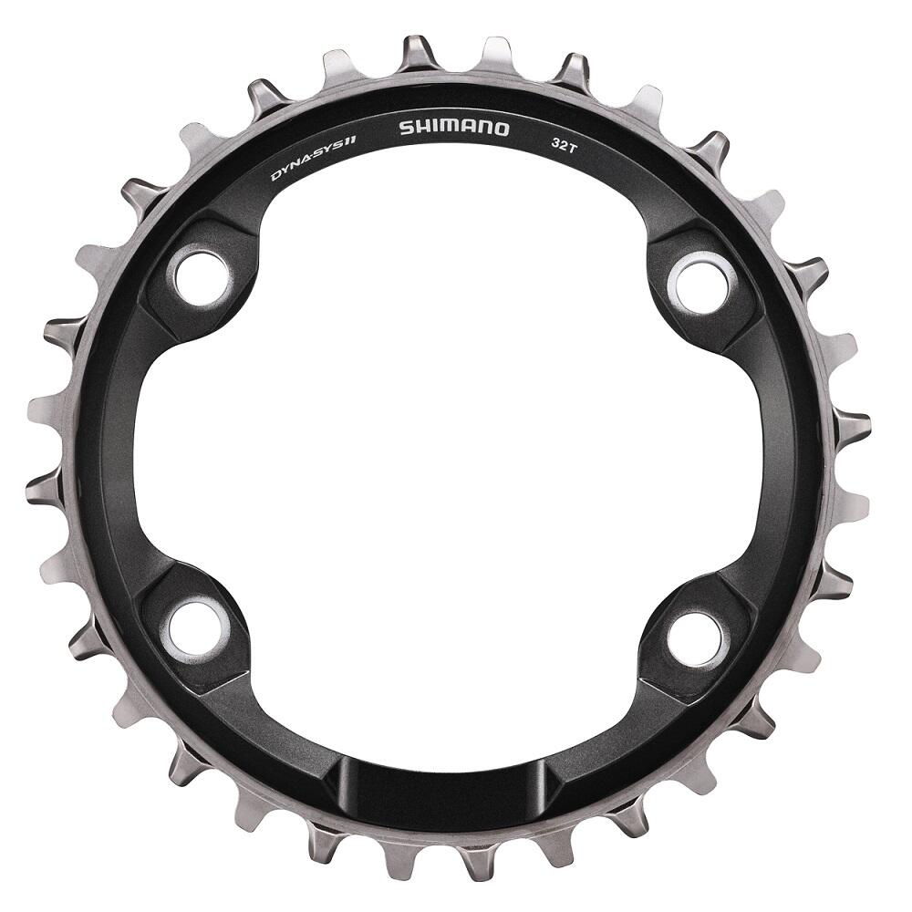 SHIMANO Tarcza mechanizmu korbowego XT FC-M8000-1 (SM-CRM81) czarny / Ilość zębów: 32 ISMCRM81A2