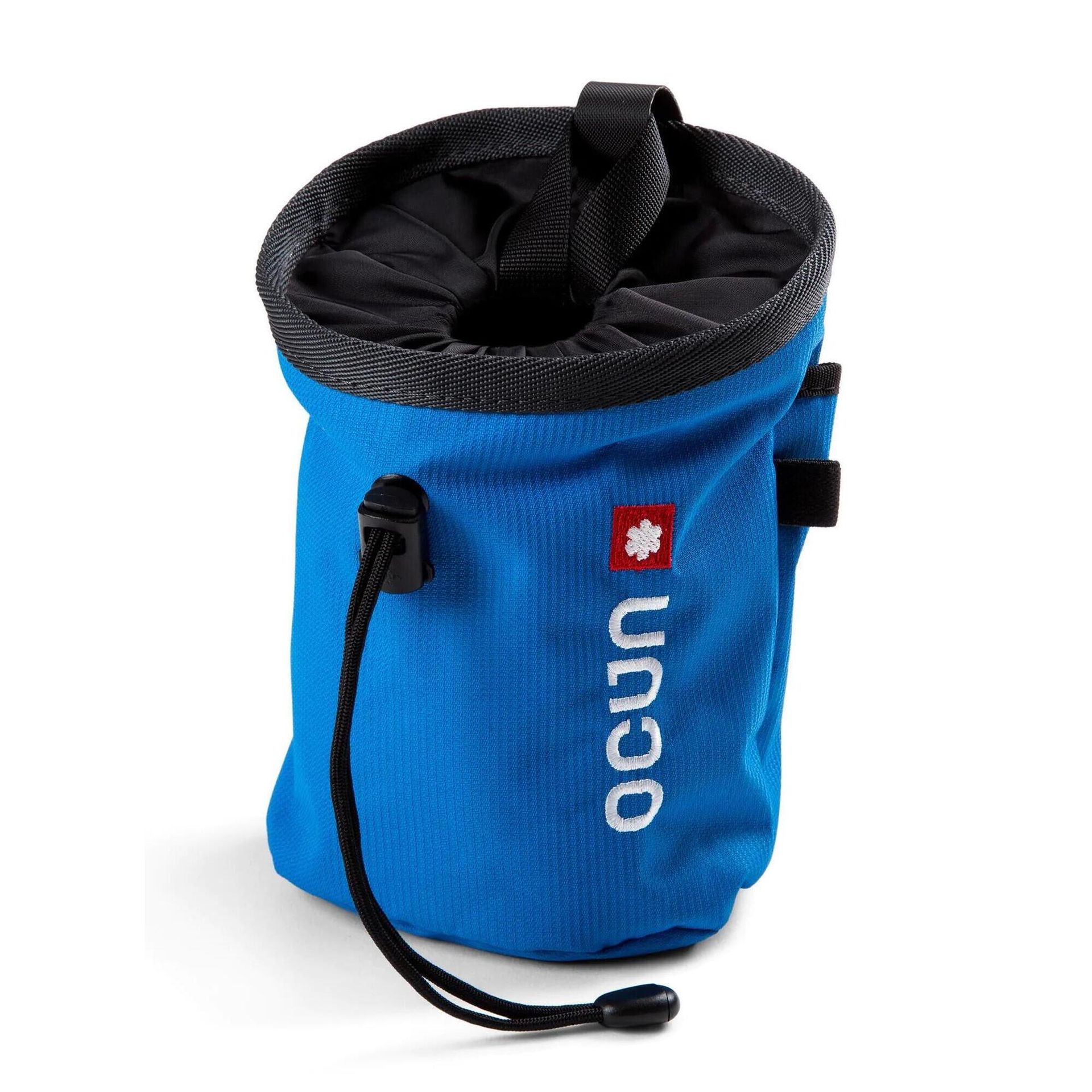 Ocun Push + Belt Torebka na magnezję, blue twist 2020 Magnezje i torebki na magnezje 2998-Blue Twist