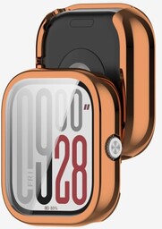 Bizon Etui z osłoną ekranu Case Watch Felipe do Xiaomi Redmi Watch 5, różowozłote
