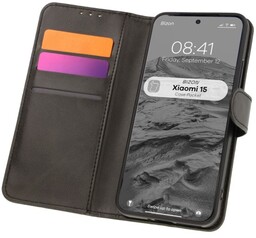 Bizon Etui z klapką Case Pocket do Xiaomi 15, czarne
