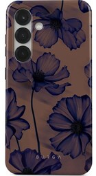 Burga Etui Velvet Night Tough do Galaxy S25 Plus, brązowo-granatowe
